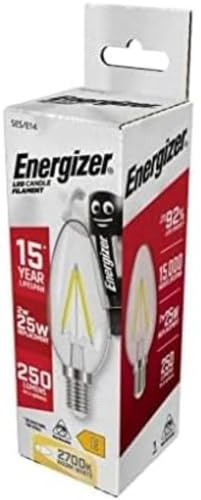 25W LED Candle FIL E14 WW S12867