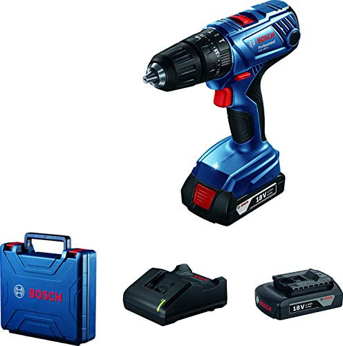 Bosch Professional 18V System Akku GSB 180 LI (2 Lithium-Ionen Batterien erforderlich.)
