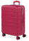 JASLEN - Koffer Groß, Koffer Mittelgroß, Hartschalenkoffer M - Robuster Hartschalenkoffer & Koffer & Trolleys mit 4 Rollen, ideal als Reisekoffer für Jede Reise, Erdbeere