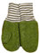 PICKAPOOH Baby und Kinder Bio-Fleecehandschuhe, Moos, Gr. 3 (bis 4 Jahre)