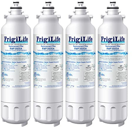 FrigiLife ADQ73613401 Filtro de agua para refrigerador, repuesto para LG LT800P, ADQ73613402, ADQ73613408, ADQ75795104, Kenmore 9490, 46-9490, LSXS26326S, LMXC23746S, LMXC23746S, LMXC2374444 6D