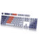 HK Gaming Tasti personalizzati | Set di tasti PBT a sublimazione termica per tastiera meccanica | 139 tasti | Profilo Cherry | Layout americano ANSI | Compatibile con Cherry MX, Gateron, Kailh, Outemu