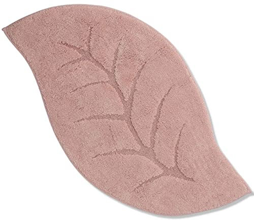 Casatessile Tappeto Bagno Antiscivolo 55x100 cm. Magnolia - Rosa Antico