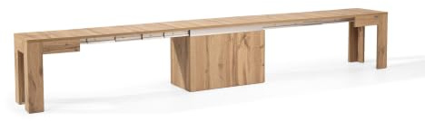 MOBILI FIVER, Banc Extensible X 67,5(292) x35,6 cm, Bois Rustique