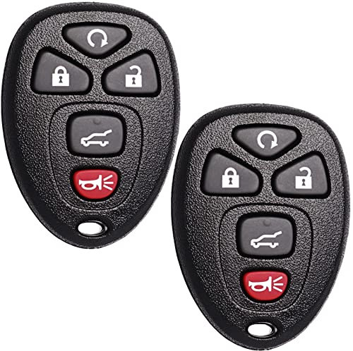 Fernbedienung Schlüsselanhänger Ersatz passend für Chevy Traverse 2007–2016 Tahoe Suburban GMC Acadia Yukon XL Buick Enclave Cadillac Escalade Saturn Outlook OUC60270 OUC60221 Keyless Entry