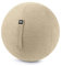 mokebo Stoff Sitzball Büro ergonomisch 'Der Sportliche', Sitzball mit Pumpe oder Pezziball mit Stoff- oder Cordbezug, 65cm Breite, ergonomische Bürostuhl Alternative für Zuhause & Büro
