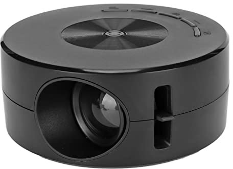 Mini Proyector LED Portátil, Proyectores de Video LED Pequeños, Proyector de Películas Full HD 1920 X 1080 Altavoz Incorporado Compatible con Computadoras Tabletas para Home Theatre Office Laptop