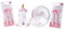 Fun House 006319 Unicorno set di stoviglie per bambini