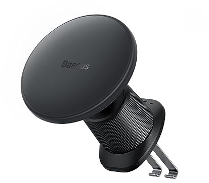 Magnetic Car Phone Holder Baseus with Wireless Charging CW01 (Black)