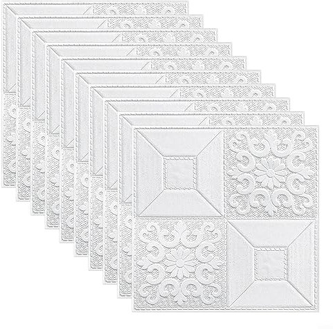 3D-Wandpaneele, 100 Stück, selbstklebende 3D-Fliesen, Stein, Ziegel, Wandaufkleber, weiche Schaumstoffplatten, Heimdekoration für Schlafzimmer, Wohnzimmer