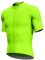Lo.gas Radtrikot Herren Kurzarm, Rennrad Trikot Durchgehender Reißverschluss mit 3 Taschen, Grün, M