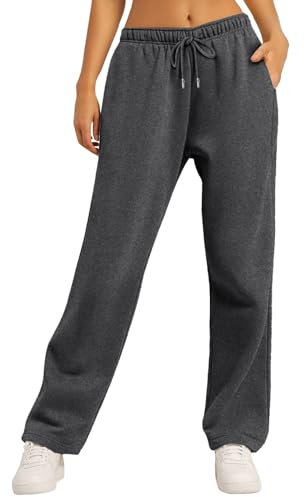 Lounge Hose Damen Warme Jogginghose Damen Winter Cargo Pants Women Cotton Jersey Fold Over Pant Damen Sporthose Lang Freizeithose Jogginghose Set Damen Wide Leg Sweatpants Women Yoga Hosen