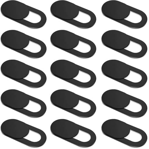 Gasea 50 Pieces 0.027 Inch Ultra Thin Webcam Camera Cover Slider for Computer Laptop MacBook Pro/Air, iPhone, Tablet, PC, iPad, iMac