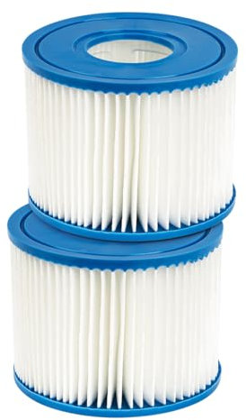 WuYan Paquete de 2 filtros de piscina para Intex PureSpa tipo S1