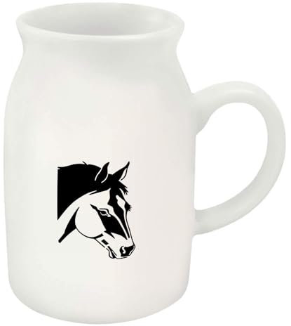 300ml 'Horse Face' Ceramic Milk Jug (MJ00014448)