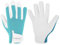 WESTWOOD FOX Arbeitshandschuhe Herren Leder Schnittfeste Handschuhe für Garten Gartenhandschuhe Damen Dornensicher, Gartenhandschuhe Dornenfest Gartenarbeitshandschuhe (cyan, M)