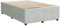 vidaXL Bettgestell, Polsterbett Bett für Schlafzimmer, Bettrahmen mit Lattenrost, Doppelbett Schlafzimmerbett, Hellgrau 120x200cm Samt
