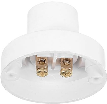 ETHZZLE Lampenhalter Lampensockel Austausch Der Lampenfassung Beleuchtungszubehör E14 Lampenfassung Fassungshalter Für Lampenfassung Licht Steckdose Glühbirnenfassung E14-fassung Stk Weiß