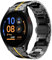 HinZann 20mm Cinturino per Samsung Galaxy Watch 7/6/5 (40,44mm)/Watch FE 40mm/Watch 6 Classic (43,47mm), Acciaio Inossidabile Metallo Bracciale per Watch 5 Pro Donne Uomini (Nero Oro)