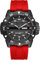 findtime Uhren Herren Militär Armee Designer Armbanduhren mit Datum Feld Uhr Rot Silikon Band Analog Quarz Sportuhr für Männer