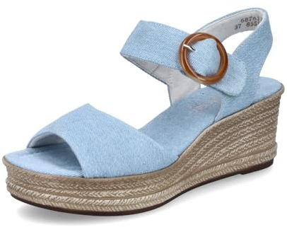 Rieker Damen Klassische Sandalen 68763, Frauen Sandalen