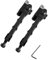2PCS Zwei Bein Ständer Metal Bipod Mit Verstellbarer Höhe Für Photoshootings Enthusiasten Und Abenteuer