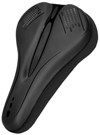 Fahrradsattel Überzug – Ergonomischer Gel Sattelbezug für Damen & Herren, Weiche Fahrradsitz Polsterung, Atmungsaktiver Sattelbezug Fahrrad Gepolstert