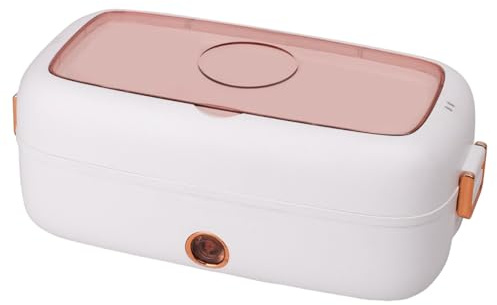 Hot Ben-to, Stainless Steel, Self Heated, 26x12x13cm, Hot Bënto – Self Heated Lunch Box, Food Warmer, USB-Battery Powered, for Home Office School Travel Camping