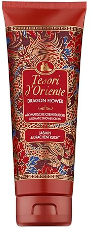 Tesori d'Oriente Cremedusche Dragon Flower | Jasmin & Drachenfrucht | 250 ml