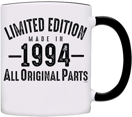 Tasse 1988–30. Geburtstag Geschenke Limited Edition Made in 1988 All Original Parts Kaffee Tasse 11 ounce schwarz