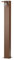 Brunnen quadratisch in Aluminium 42/Q – Rost
