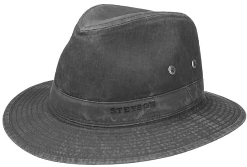 Stetson Organic Cotton Traveller Hut Stoffhut UV-Schutz 40 Herren Frühling Sommer