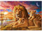 Diamond Painting DIY 5D Diamant Gemälde Malen nach Zahlen Set Löwe, Mutter und Kinder,5D Diamant Painting Diamant Malerei Kits Stickerei, Strass Kreuzstich Kunst Handwerk Heimwanddekoration 40x30cm
