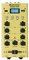 OMNITRONIC GNOME-202P Mini-Mixer gold | 2-Kanal-DJ-Mixer mit Bluetooth und MP3-Player im Miniaturformat | Regelbarer Mikrofoneingang/Kopfhörerausgang über 6,3-mm-Klinke