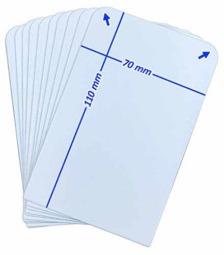 Arkero-G® 50 Tall Card Divider/Kartentrenner z.B. für BCW Karton/Aufbewahrungsbox/Sammelkartenkiste