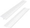 Kitchen Silicone Stove Counter Gap Cover Long Gap Filler Spill Bits Seal Strip for Cooker Washer Dryer Work Surface Stovetop Oven 21inch 2 Pack White