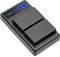CoolSHOW EN-EL9 - Batteria di ricambio con LED intelligenza USB ENEL9A, caricatore per fotocamere Nikon D3000 D5000 D40 D40 D40 X D60 Digital SLR