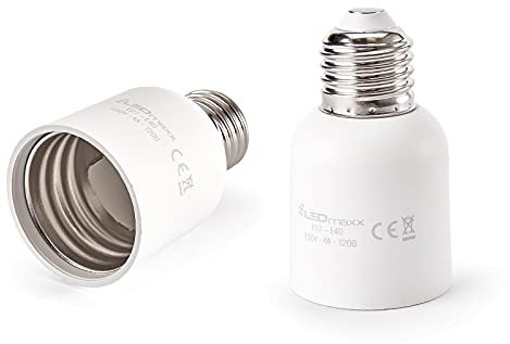 NCC-Licht Lampenfassung E27 auf E40 Adapter für gängige Leuchtmittel