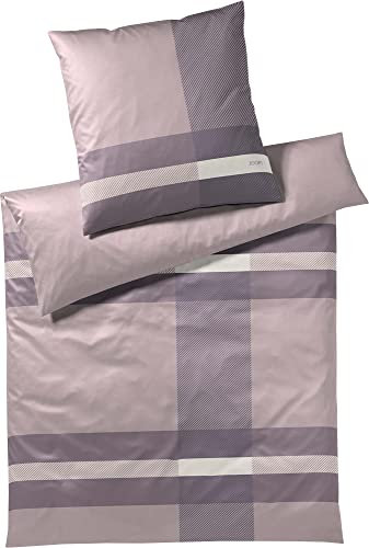 Joop! Wendebettwäsche Modem Mako-Satin rauchviolett Größe 135x200 cm (40x80 cm)