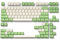 DROP The Lord of The Rings MT3 Elvish Keycap Set, PBT Hi-Profile, Cherry MX Style Keyboard Compatible with 60%, 65%, 75%, TKL, WKL, HHKB, and More (Elvish Training Base Kit)