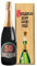 Bottiglia di vino personalizzata con cassa legno ideale per regalo di compleanno. (Prosecco DOC, auguri vintage)