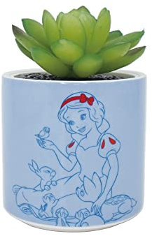 Disney Pot de Fleurs en grès, Bleu, 150 ML