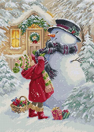 Cross Stitch Kit Luca-S - The Girl with Gifts, BU5018
