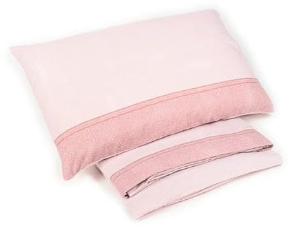 Set Lenzuola in Flanella Completo Letto Matrimoniale MADE IN ITALY (2P, Cipria)