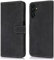 MIKULLE Cover a Libro per Samsung Galaxy A14 4G / 5G (6.5), Custodia in Pelle PU e Silicone TPU Bumper, Flip Chiusura Magnetica Caso Portafoglio con Funzione Stand - Nero