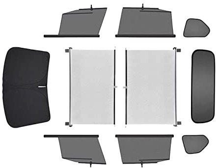 Sunshade For Tesla For Model 3/Y Window Lift Sunshade Retractable Side Sunroof Window Sunshade Telescopic Shade Full Sunshield Kit Sun Shade (Size : 5)