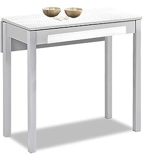 ASTIMESA Mesa de Cocina Extensible, Cervino, 80 cm x 40 cm
