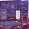 Caja de iniciación al tarot de Marsella: tarot adivinatorio + libro de 205 páginas + mantel adivinatorio y bolsillón. Ideal para Principiantes