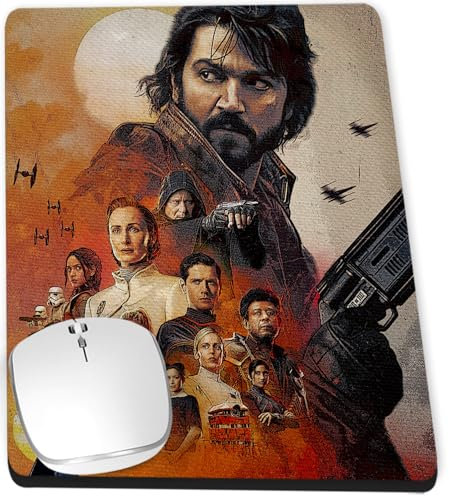 Star Wars Andor Diego Luna Adria Arjona B Tapis De Souris - 19x23cm