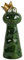 Manufaktur Lichtbogen Zaunhocker Frosch aus Keramik Gartenfigur Keramikfigur Gartendeko Gartenkeramik